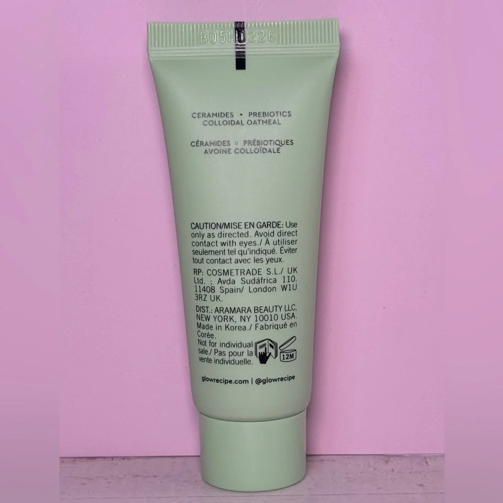 Glow Recipe Avocado Ceramide Moisture Barrier Cleanser NEW 20 ml / 0.67 fl oz